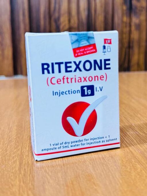 Ritexone inj 1g (Ceftrixone inj 1g)