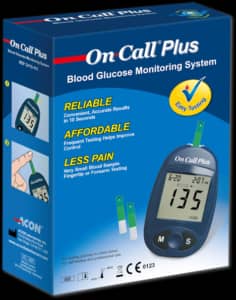 On Call Plus Blood Glucose Monitoring System