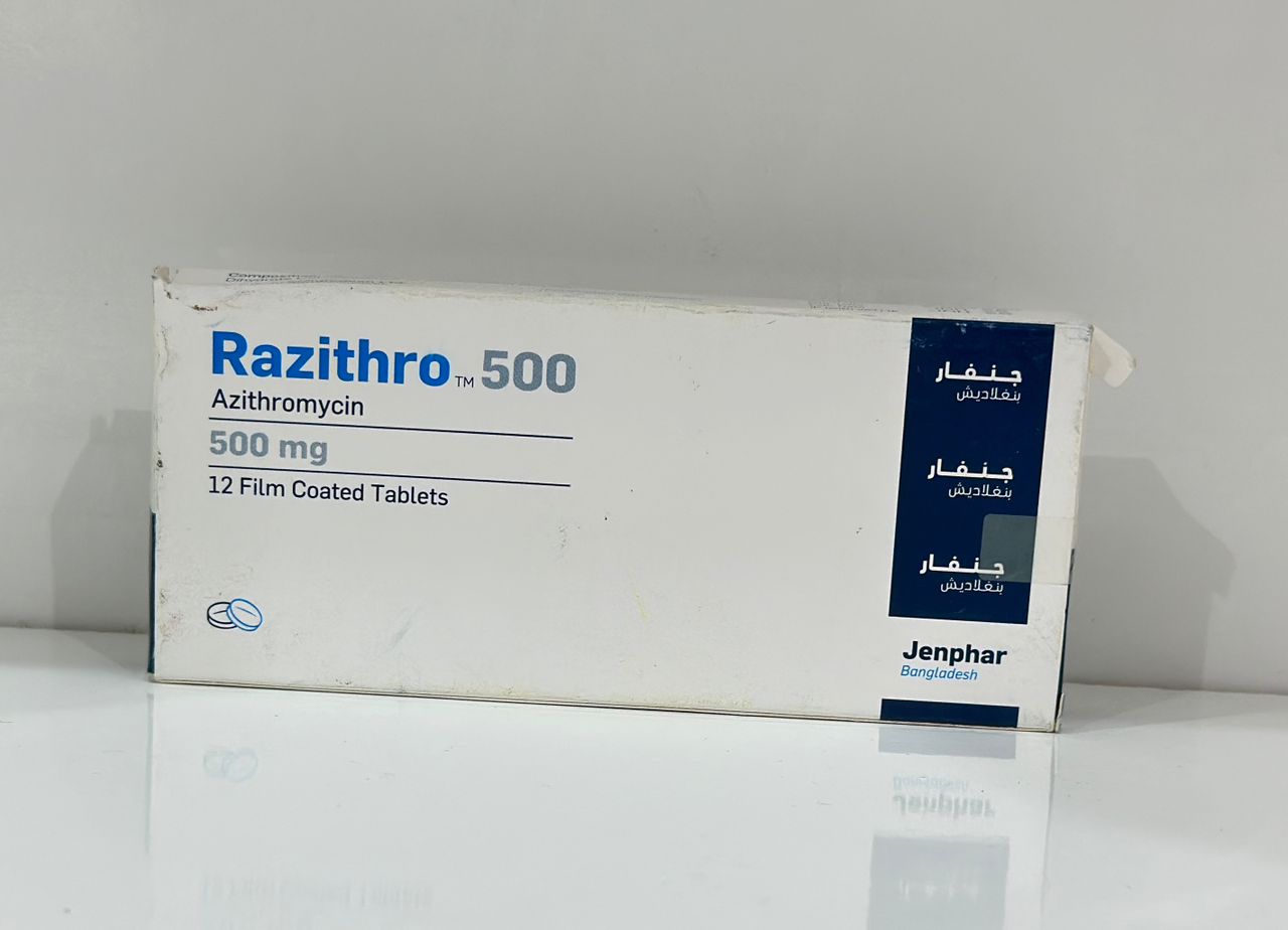 Razithro 500 (Azithromycin 500 mg)