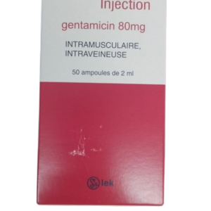Gentalek Injection (Gentamicin 80mg)