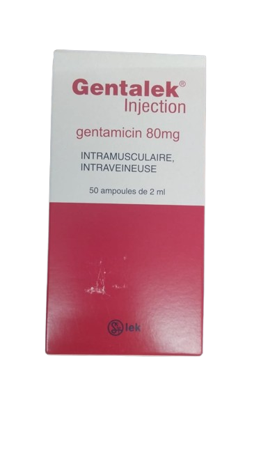 Gentalek Injection (Gentamicin 80mg)